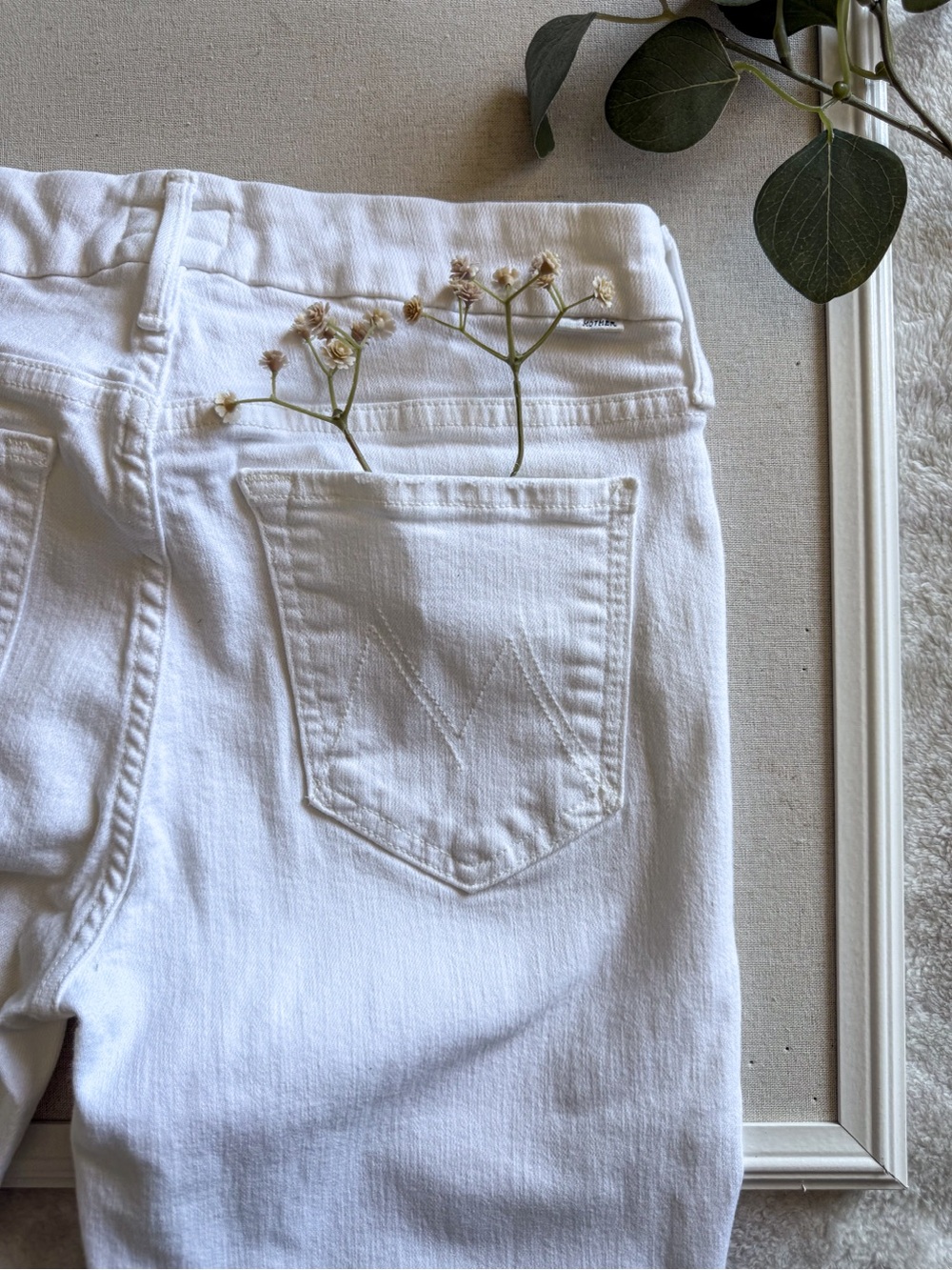 Mother The Looker Crop Fairest of them All Size 27